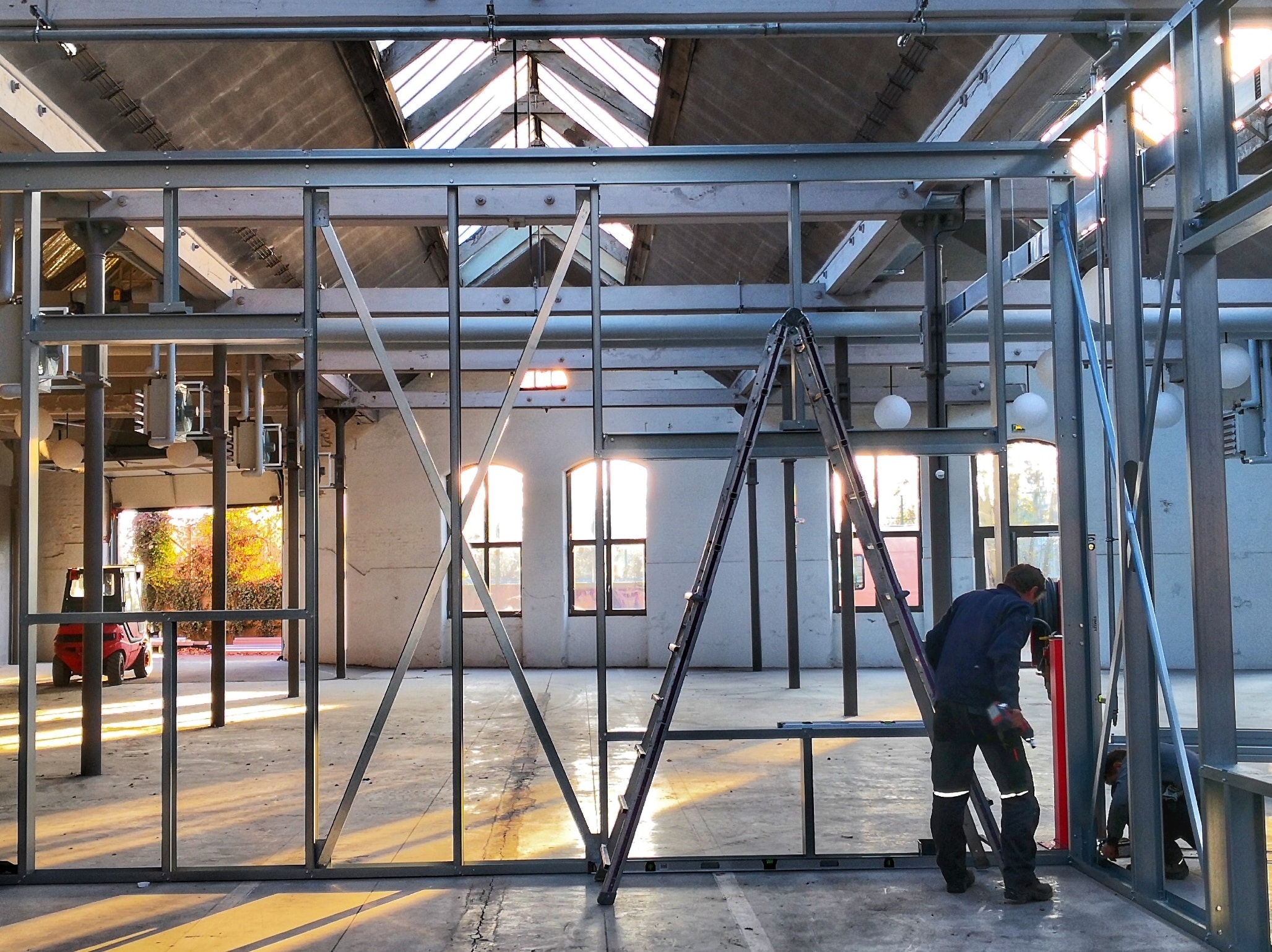 Atelier fabrication ossature